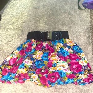 Floral skirt